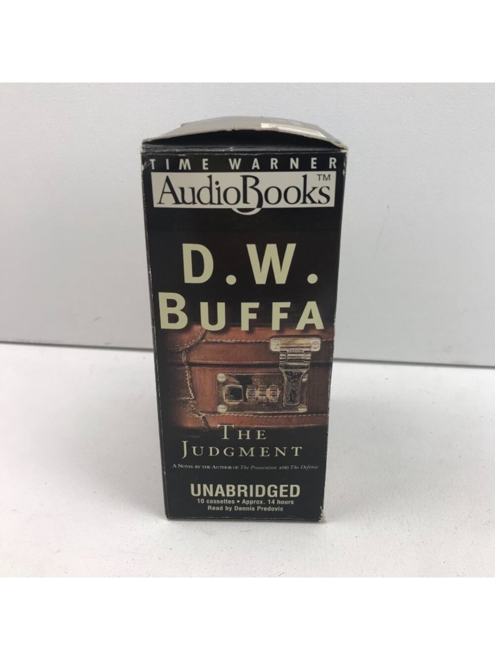 Warner AudioBooks The Judgment D.W. Buffa Unabridged 10 Cassette Tapes 14 Hours